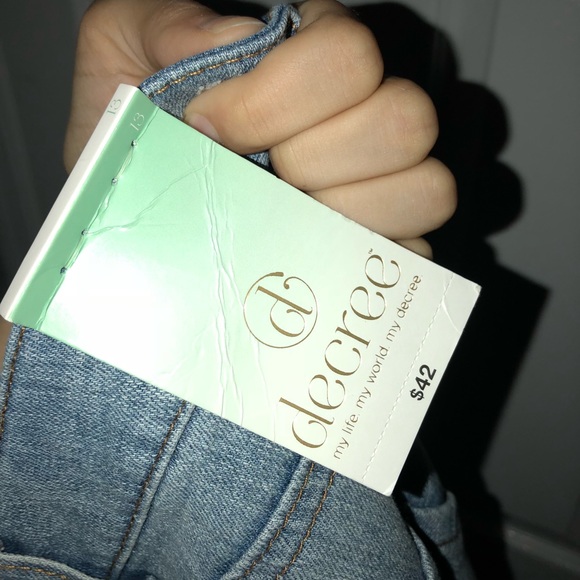 NWT Decree Denim Mini Skirt - Picture 5 of 5